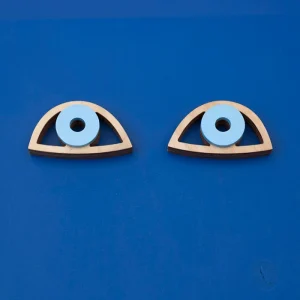 Olhos Pequenos | Azul Claro
