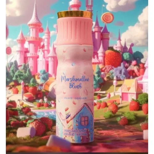 Paris Corner Marshmallow Blush Deodorant Spray 200ml - Image 4