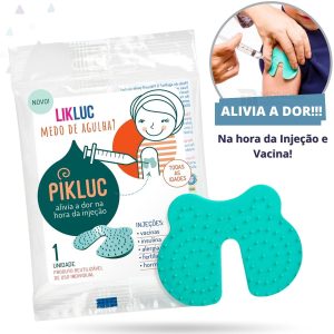 Pikluc Alivia Dor na Hora da Injeção Vacina