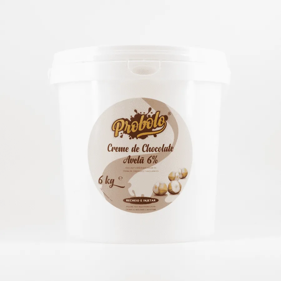 Creme de Chocolate para Recheio – Avelã 6% – 6kg