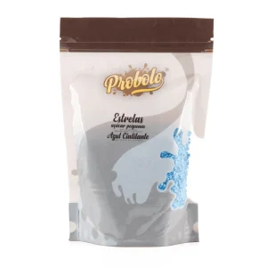 Sprinkles Estrelas de Açúcar Pequenas Azul Cintilante – 250gr