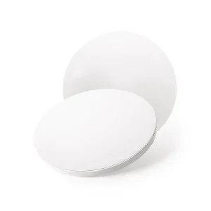 Base para Bolo Redonda Prateada Grossa 12mm