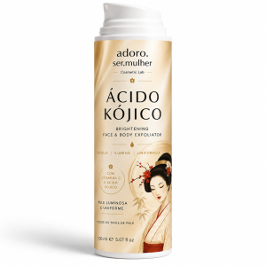 Esfoliante Iluminador Corpo e Rosto com Ácido Kójico