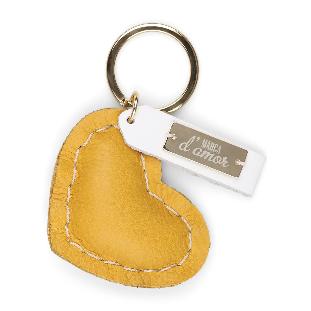 Porta-chaves Elisabete Amarelo