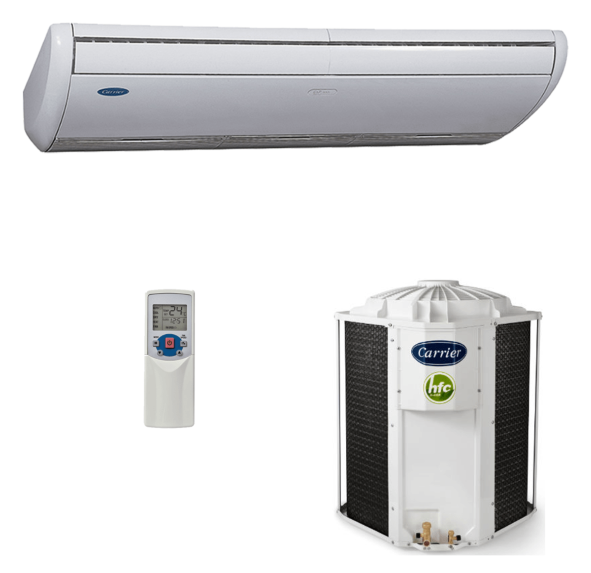 Ar Condicionado Piso Teto Carrier 46.000 Btus Quente/Frio 380v - Image 2