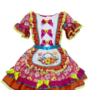 Vestido Caipira Floral