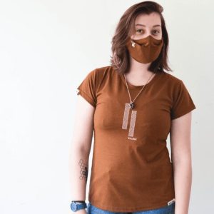 Camiseta Feminina Sustentável Café Caminho Kaiabí